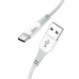 hoco-kabel-usb-do-typ-c-3a-ferry-x70-bialy