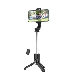 hoco-uchwyt-selfie-stick-tripod-z-bezprzewodowym-pilotem-figure-k17-czarny