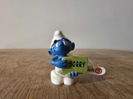schleich-smerf-smurf-z-tabliczka-sorry-figurka-model-wycofany-z-2012-r