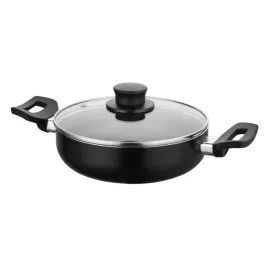 garnek-florina-calina-24cm-2-5l-aluminiowy-indukcja-gaz-czarny-z-pokrywka