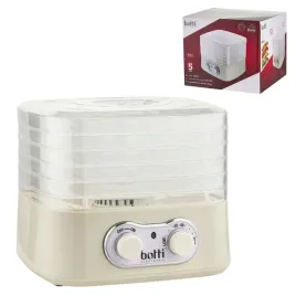suszarka-do-grzybow-owocow-botti-dante-250w-5-sit-bezowa-kompaktowa-26cm