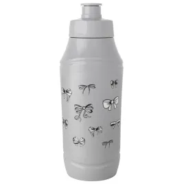bidon-szkolny-praktyczna-forever-young-kokardki-375ml-szary-na-prezent