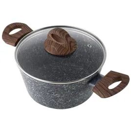garnek-florina-granite-4-1l-24cm-aluminiowy-z-pokrywka-nieprzywierajacy