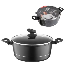 garnek-aluminiowy-florina-delux-gessler-28cm-6-5l-czarny-indukcja-gaz