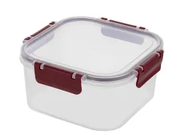 pojemnik-na-zywnosc-florina-clip-guard-2-9l-czerwony-kwadratowy-z-klipsem