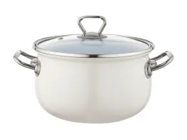 garnek-emalia-pleszew-bliss-20cm-3-8l-kremowy-z-pokrywka-indukcja-gaz