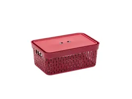 koszyk-praktyczna-morsetta-l-35x25x18cm-z-pokrywka-bordo-plastikowy-pp