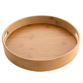 taca-bambusowa-florina-bambou-okragla-30x5cm-z-uchwytem-bezowa-drewniana