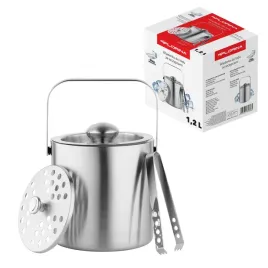 wiaderko-do-lodu-florina-1200ml-ze-szczypcami-stalowe-nierdzewne-na-party