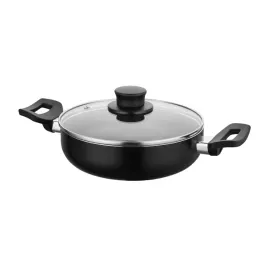 garnek-florina-calina-20cm-1-6l-aluminiowy-indukcja-gaz-czarny-z-pokrywka