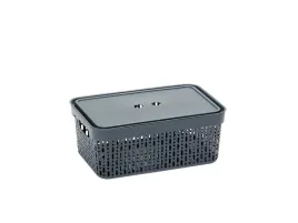 koszyk-praktyczna-morsetta-l-40x30x25cm-z-pokrywka-ciemny-popiel-plastik