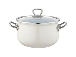 garnek-emalia-pleszew-bliss-16cm-2-1l-kremowy-z-pokrywka-indukcja-gaz