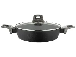 garnek-niski-aluminiowy-26cm-florina-z-pokrywka-indukcyjny-kamien