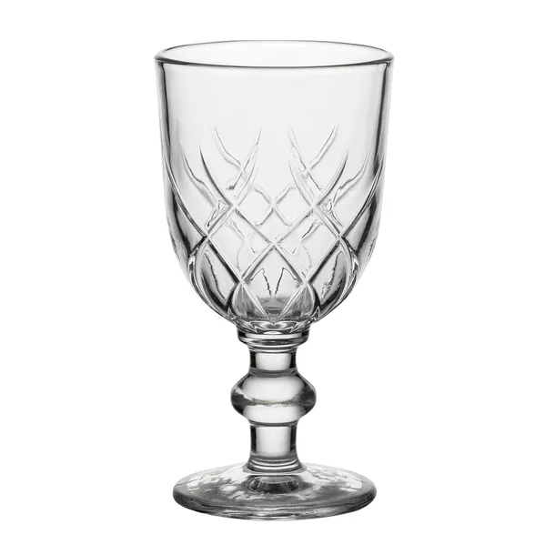 Kielich szklany do wody Florina Corda 260 ml, transparentny, elegancki