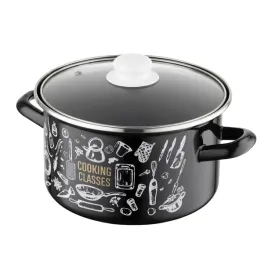 garnek-emaliowany-prosty-kitchen-black-20cm-41l