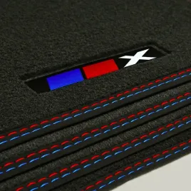 dywaniki-welurowe-do-bmw-x1-2014-2022-f48-x-logo