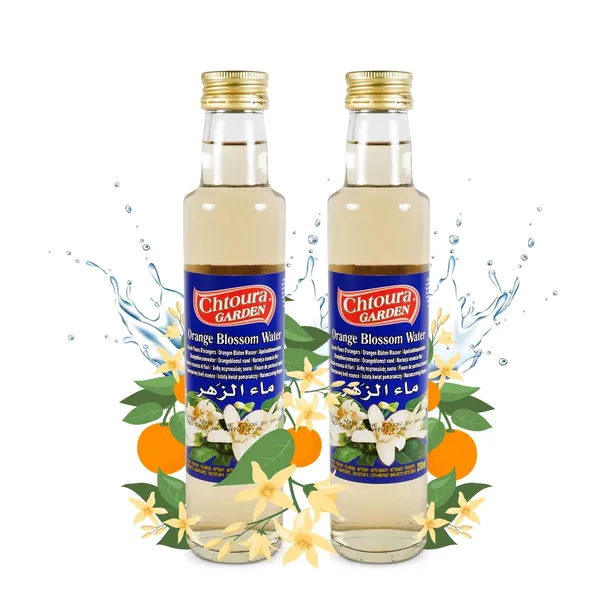 2x Woda z Kwiatu Pomarańczy 250 ml Chtoura
