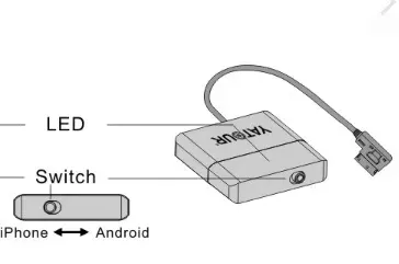 adapter-modul-bluetooth-audi-ami-mmi-2g-2004-2009-ios-android-yatour-stan-nowy