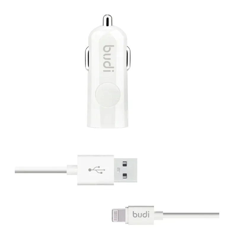 budi-ladowarka-samochodowa-usb-kabel-lightning-stan-nowy