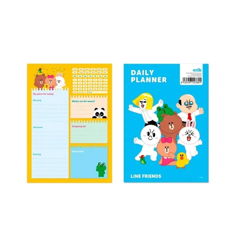 line-friends-planner-dzienny-a5-stan-nowy