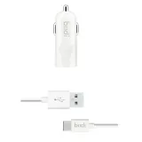 budi-ladowarka-samochodowa-usb-kabel-usb-c-bialy