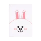 line-friends-pluszowy-notes-notatnik-a5-kroliczek