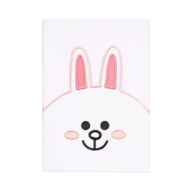 line-friends-pluszowy-notes-notatnik-a5-kroliczek