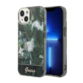 guess-jungle-case-etui-iphone-14-plus-zielony