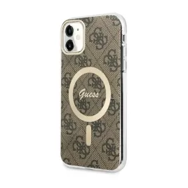 guess-4g-magsafe-etui-iphone-11-brazowy