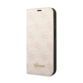 guess-4g-metal-camera-outline-booktype-case-etui-iphone-14-pro-rozowy