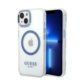 guess-metal-outline-magsafe-etui-iphone-14-plus-przezroczysty-niebieski