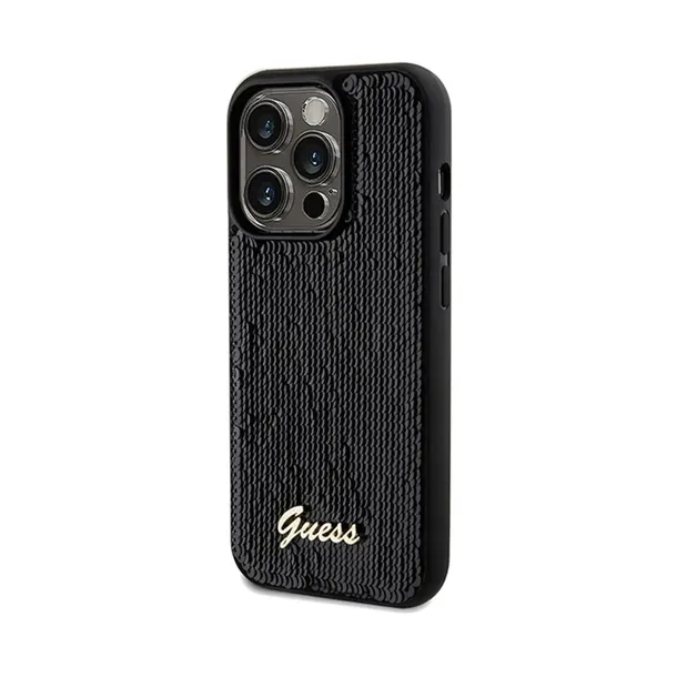 guess-sequin-script-metal-etui-iphone-14-pro-czarny-stan-nowy