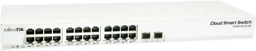 mikrotik-routerboard-css326-24g-2s-rm-stan-nowy