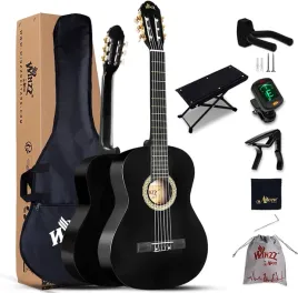 gitara-klasyczna-4-4-dla-poczatkujacych-czarna-z-akcesoriami