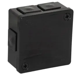 puszka-natynkowa-z-zaciskami-6-wlotow-viplast-vp-22-czarna-ip55-86x86x40mm