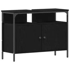 szafka-pod-umywalke-z-drzwiami-czarny-dab-80-x-30-x-60-cm