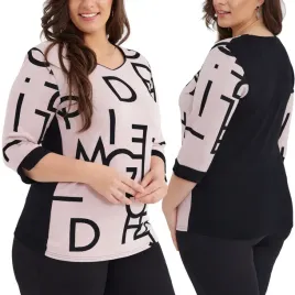 bluzka-damska-bluzki-damskie-elegancka-3-4-rekaw