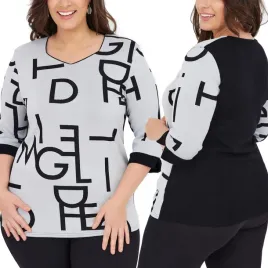 bluzka-damska-bluzki-damskie-elegancka-3-4-rekaw