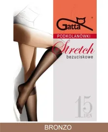 gatta-stretch-knee-socks-15-den-00-uni-bronzo