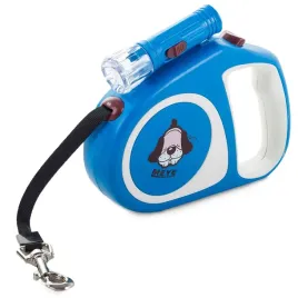 smycz-dla-psa-kota-automatyczna-tasma-mocna-5m-z-blokada-15kg-latarka-led