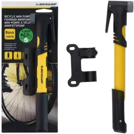 mini-pompka-rowerowa-reczna-dunlop-120psi-8bar-z-uchwytem-na-rame