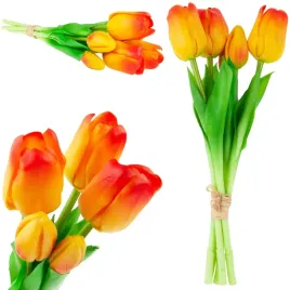 bukiet-tulipanow-gumowanych-silikonowych-tulipany-lux-pomarancz-jak-zywe