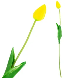 tulipan-sztuczny-gumowany-zolty-piekny-jak-zywy-piankowy-tulipany-stroik
