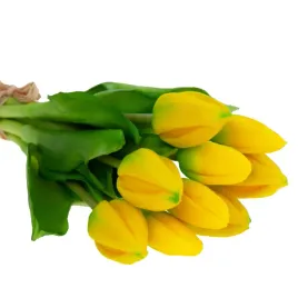 tulipany-bukiet-tulipanow-zolte-jak-zywe-kwiaty-do-wazonu-stroika-gumowe