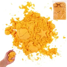 piasek-kinetyczny-magiczny-1kg-piaskolina-kolory-pomaranczowy-mandarynkowy
