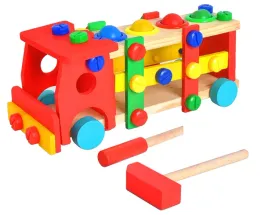 drewniane-auto-ciezarowka-samochod-do-skrecania-klocki-mlotek-sorter-duzy