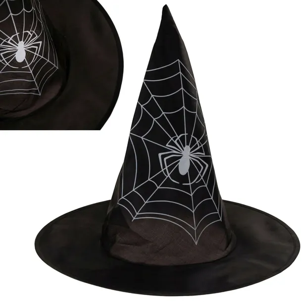CZAPKA WIEDŹMY KAPELUSZ CZAROWNICY NA HALLOWEEN KARNAWAŁ COSPLAY IMPREZĘ