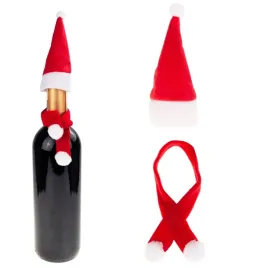 etui-ubranko-na-butelke-wino-swiateczne-czapeczka-szalik-mikolaj-pokrowiec