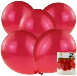 balony-metaliczne-5szt-roz-chrom-urodziny-fuksja