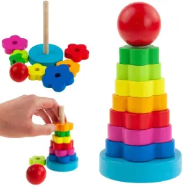 klocki-drewniane-wieza-ukladanka-sorter-piramidka